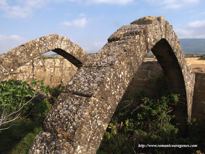 ARCOS APUNTADOS DE LA NAVE